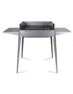 BARBECUE ETNA F 60X40CM FERRO ALLUMINATO DOPPIA PARETE su TreG Ingr...
