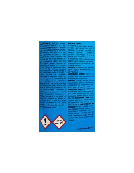 ECOCLORO MULTIAZIONE 5KG PER PISCINA su TreG Ingrosso