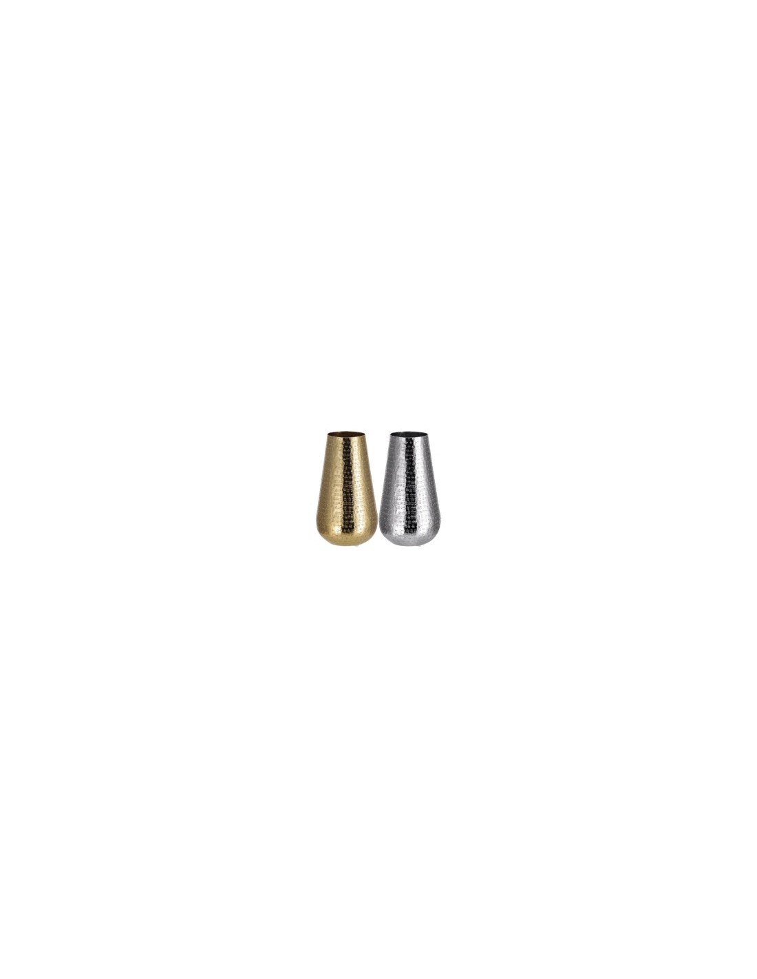 VASO 75015 METALLO 12X32CM COLORI ASSORTITI su TreG Ingrosso