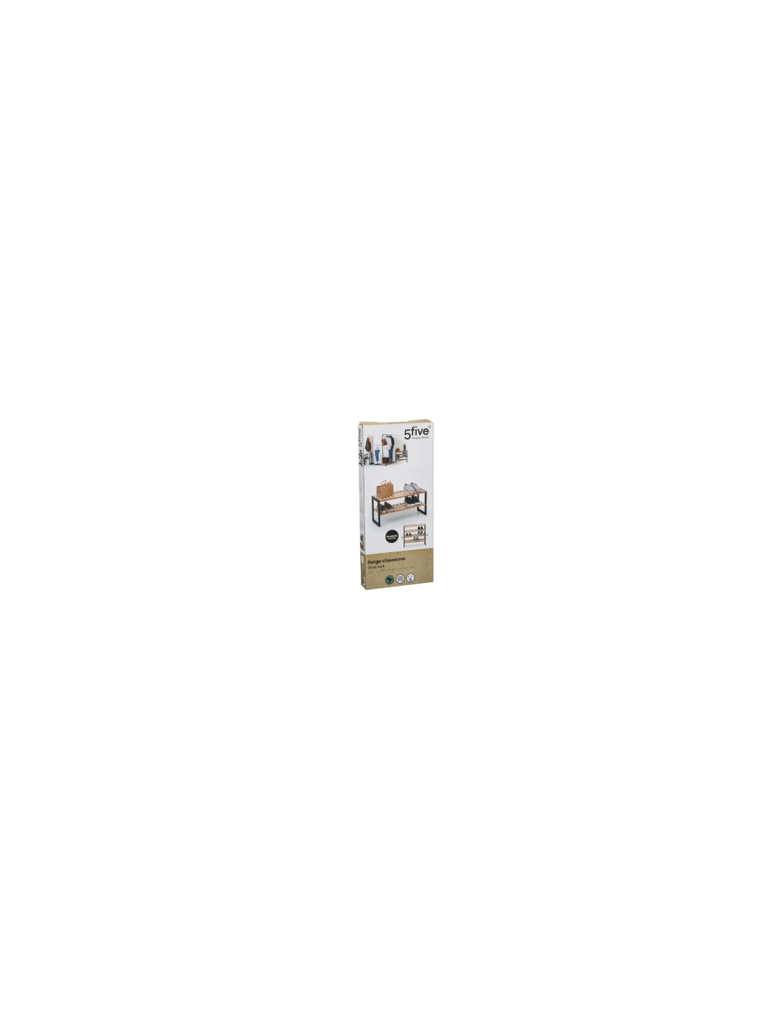 SCARPIERA 167879 BAMBOO 70X26X35CM 2 PIANI su TreG Ingrosso