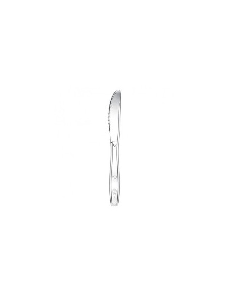 CONF 50 COLTELLI 19CM TRASPARENTI su TreG Ingrosso