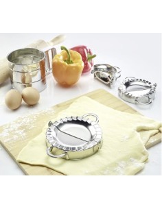 STAMPO RAVIOLI 040482 ACCIAIO 7,5CM EMILIA su TreG Ingrosso