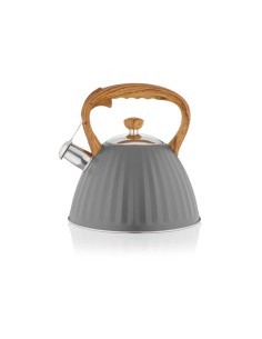 BOLLITORE 013782 ANTRACITE 3LT MANICO EFFETTO LEGNO su TreG Ingrosso