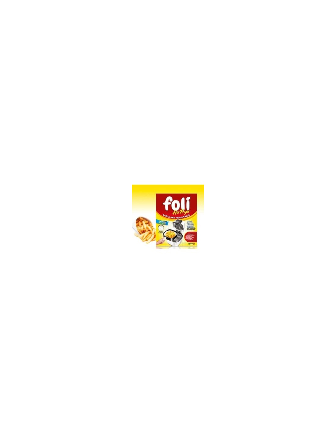 AIR FRIER FOGLI FRIGGITRICE 20X20CM su TreG Ingrosso