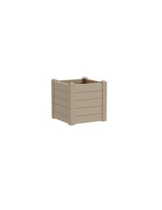 TRAMA 001 FIORIERA ALMOND 42X42X40CM su TreG Ingrosso