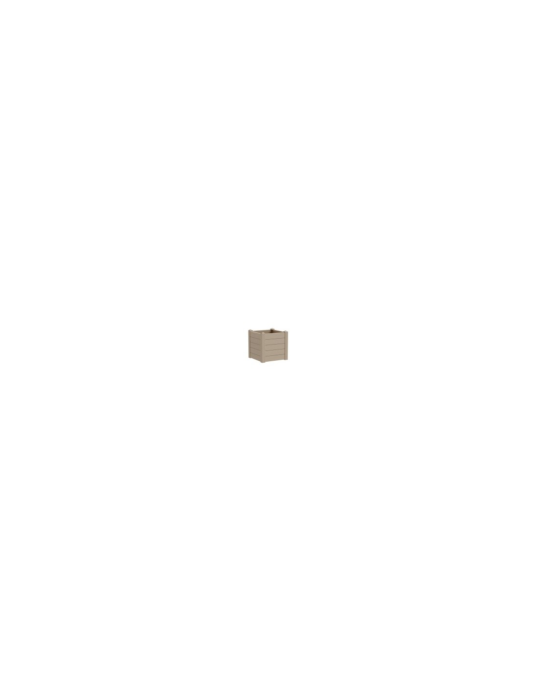 TRAMA 001 FIORIERA ALMOND 42X42X40CM su TreG Ingrosso