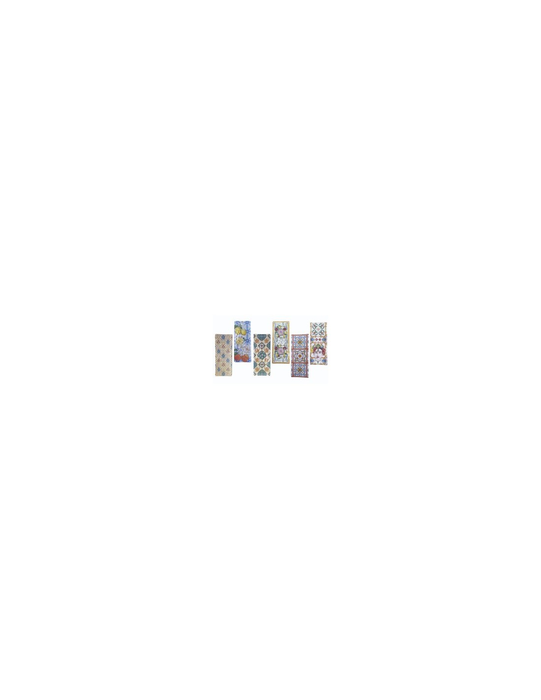 POGGIAMESTOLO 1642-0046 MARTEL 27X11CM DECORI ASSORTITI su TreG Ing...