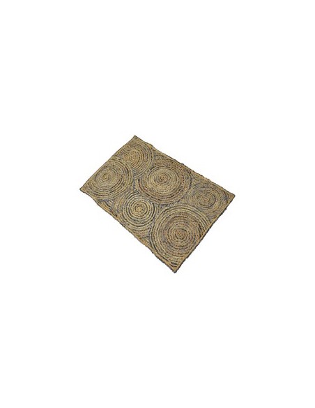 TAPPETO 02300 DENIM JUTE 120X180CM COTONE/YUTA su TreG Ingrosso