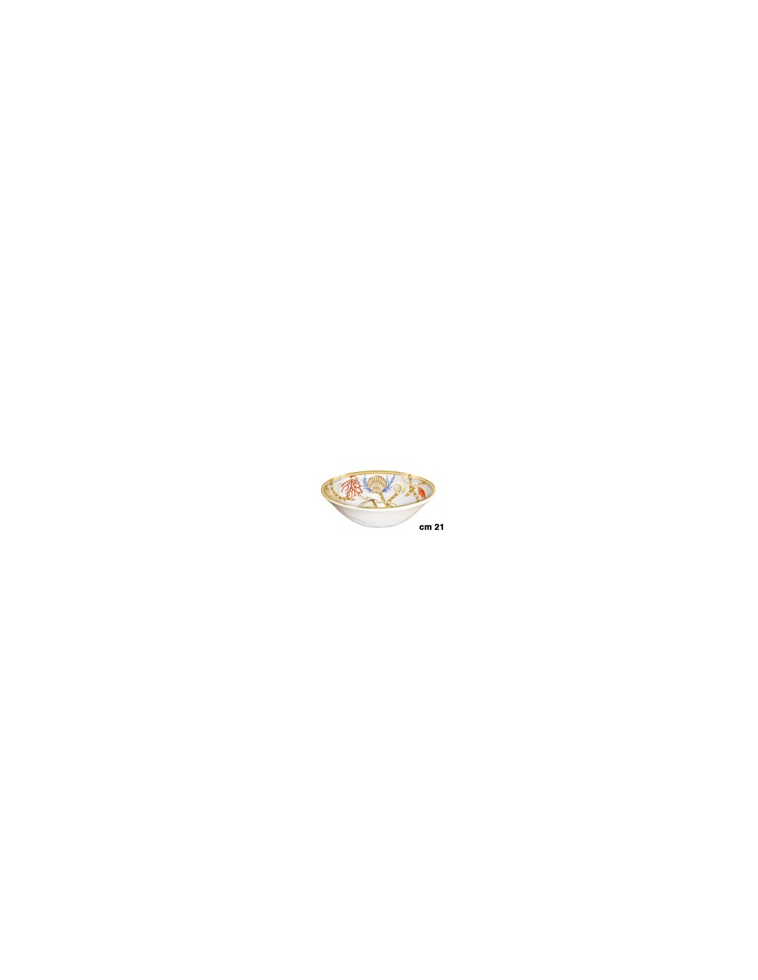 INSALATIERA 1645-2706 21,5CM CONCHIGLIE su TreG Ingrosso