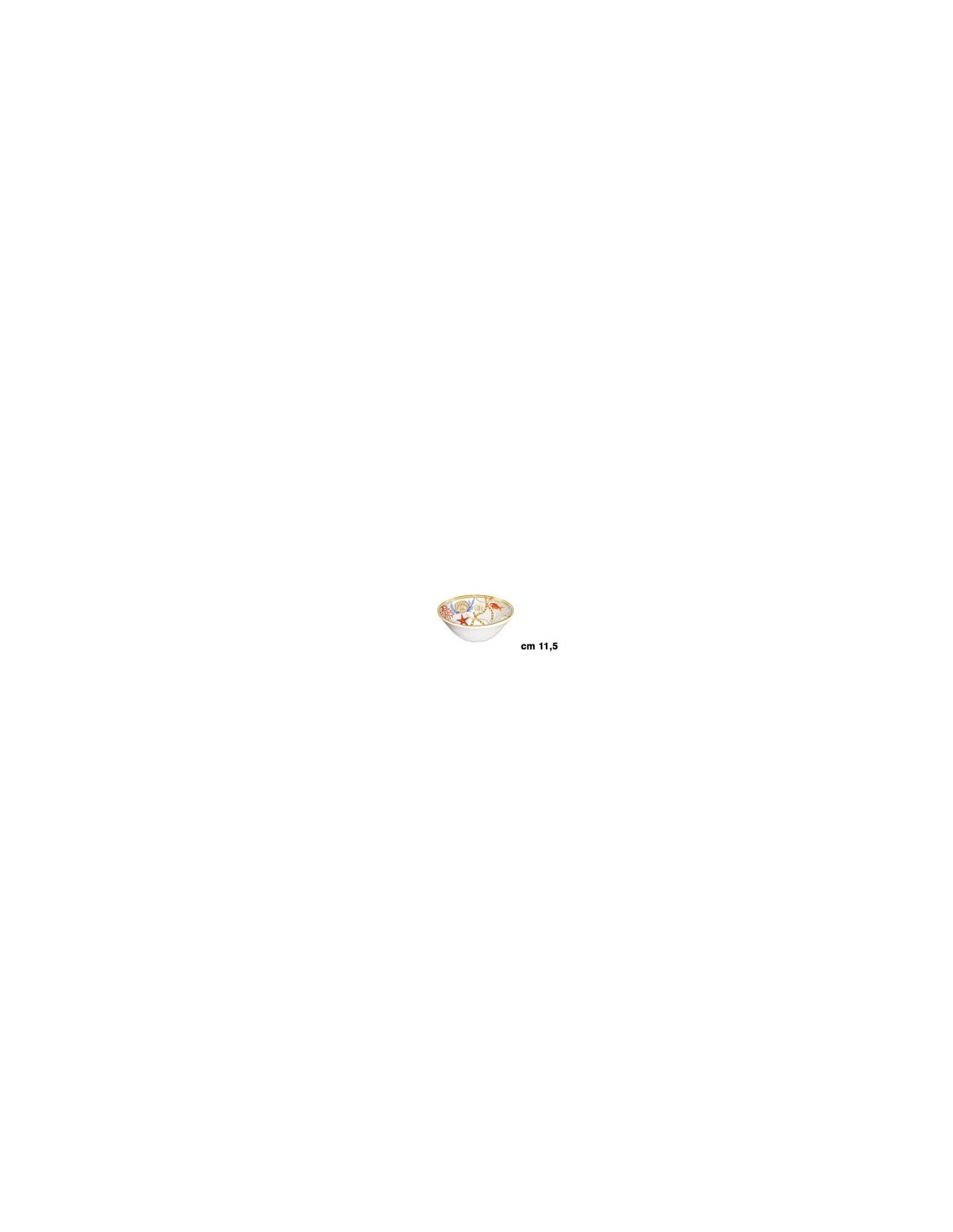 INSALATIERA 1645-2710 11,5CM CONCHIGLIE su TreG Ingrosso