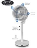 VENTILATORE A TORRE TORNADO OSCILLANTE 60W su TreG Ingrosso