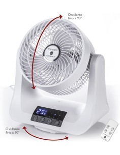 VENTILATORE TORNADO OSCILLANTE 45W su TreG Ingrosso