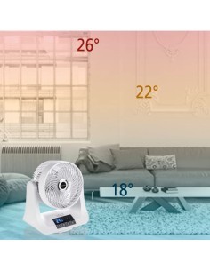VENTILATORE TORNADO OSCILLANTE 45W su TreG Ingrosso