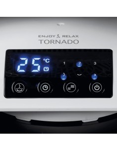 VENTILATORE TORNADO OSCILLANTE 45W su TreG Ingrosso