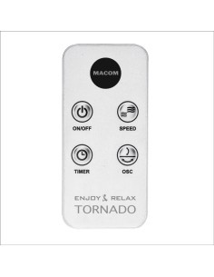 VENTILATORE TORNADO OSCILLANTE 45W su TreG Ingrosso
