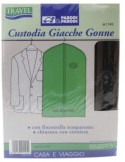 CUSTODIA COPRI GIACCA 145 60X100CM CON CERNIERA su TreG Ingrosso