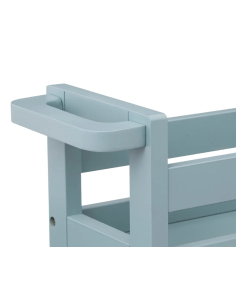 CARRELLO 174762Q CON RUOTE 3P AZZURRO ARTICO