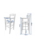 SEGGIOLONE BABY BIANCO F2109 su TreG Ingrosso