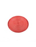 SOTTOPIATTO DECORATO ROSSO D38CM su TreG Ingrosso