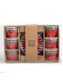 SET 6TZ CAFFE WONDERLAND CON PIATTINO PORCELLANA su TreG Ingrosso