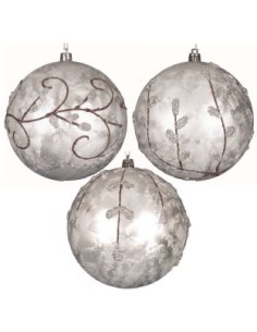 SFERA 92218 ARGENTO CON DEC FOGLIE ASSORTITO su TreG Ingrosso