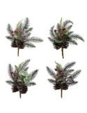 PICK 71698 CON FOGLIE/BACCHE 30CM ASSORTITO su TreG Ingrosso