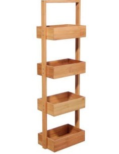 SCAFFALE 216716020 BAMBOO 4 PIANI 25X16X88CM