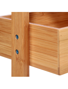 SCAFFALE 216716020 BAMBOO 4 PIANI 25X16X88CM