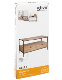 MOBILE TV 181375 ALIAJ 100X40X54CM EFFETTO ROVERE NATURALE