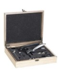 KIT SOMMELIER 160755 9PZ SCATOLA LEGNO