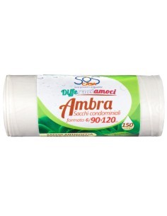 CONF 5 SACCHI PATT 150LT AMBRA 90X120
