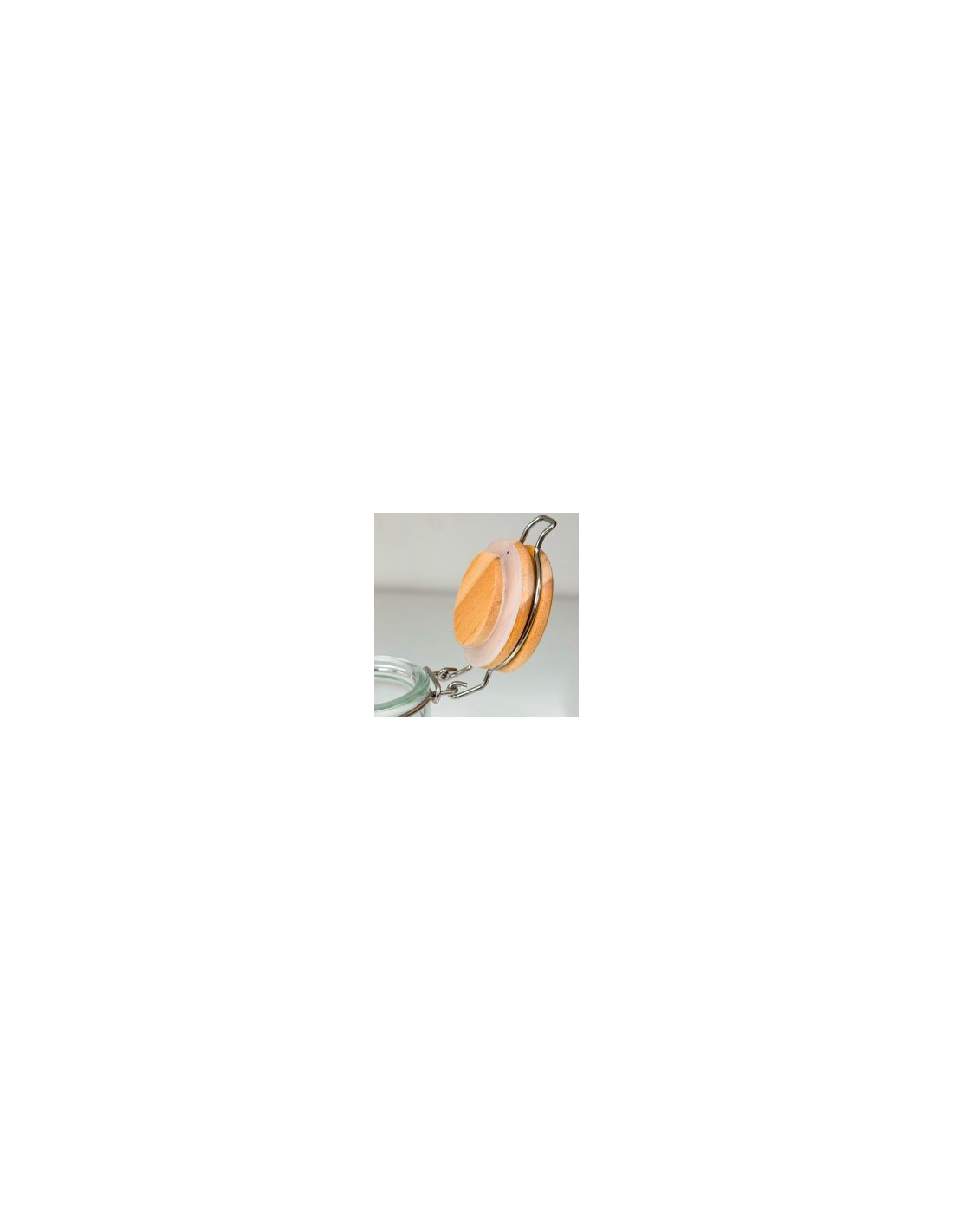 PORTASPEZIE 092134 VETRO 4,5X9CM COPERCHIO LEGNO