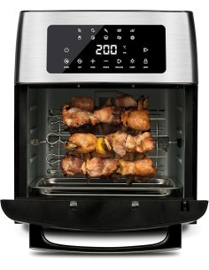 G3 Ferrari G10182 Friggisano EVO Forno Air Fryer 15L, 1700W, con 10 Programmi e Display Digitale | TreG Ingrosso