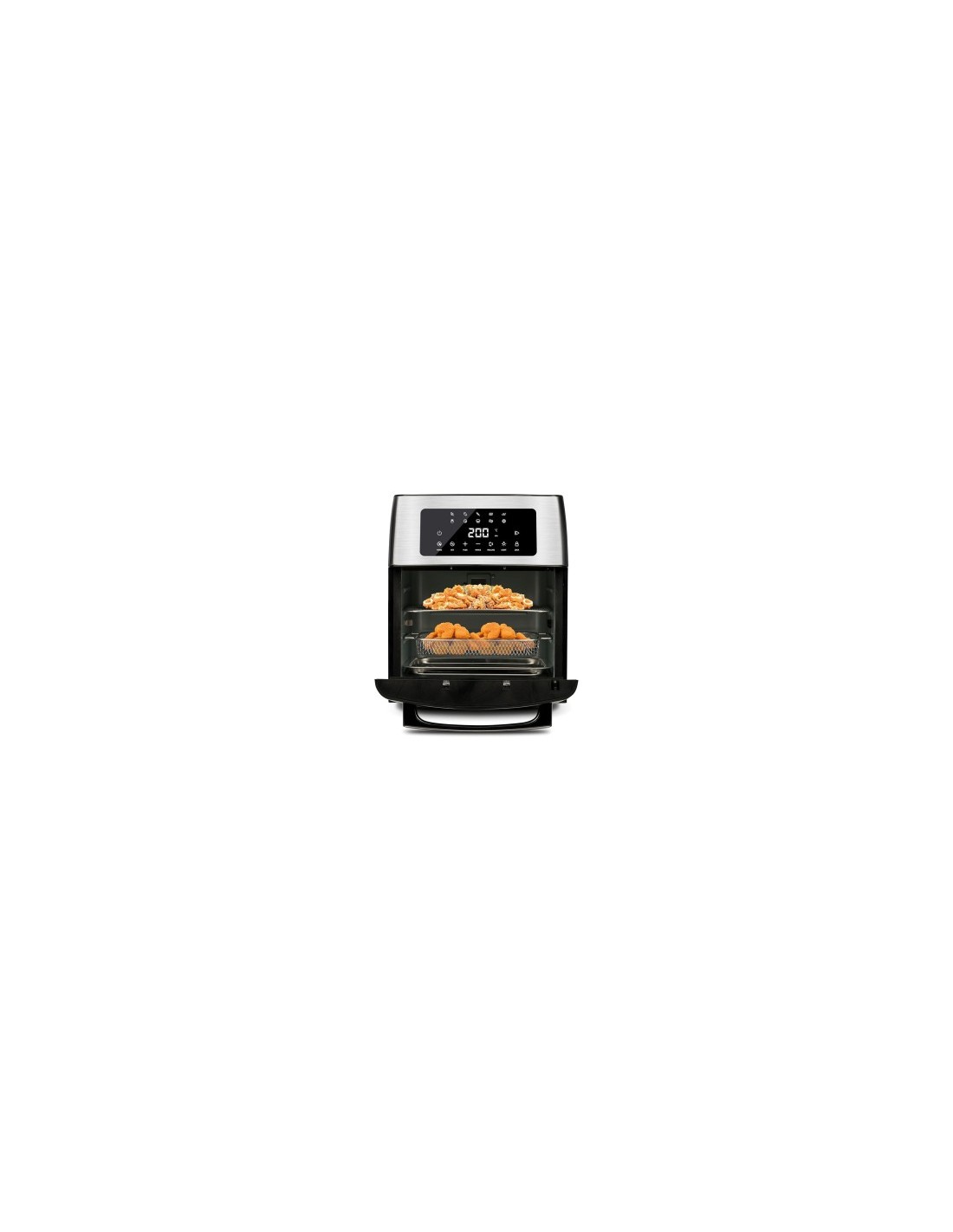 G3 Ferrari G10182 Friggisano EVO Forno Air Fryer 15L, 1700W, con 10 Programmi e Display Digitale | TreG Ingrosso