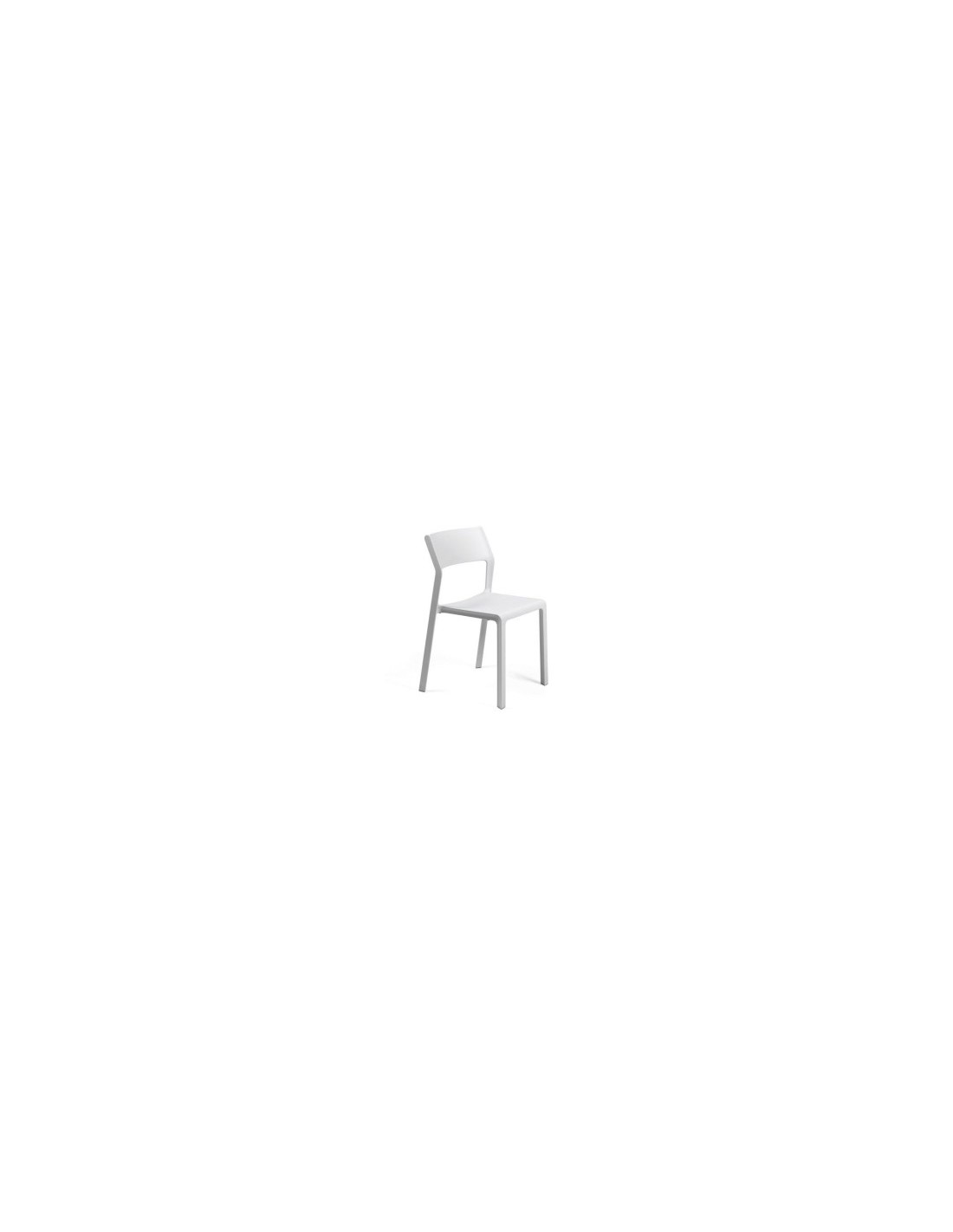 SEDIA TRILL BISTROT BIANCO su TreG Ingrosso