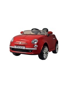 AUTO FIAT 500E ROSSA 12V CON TELECOMANDO 42120 su TreG Ingrosso