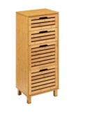 MOBILETTO 200135 SICELA 4C 40X30X97CM BAMBOO