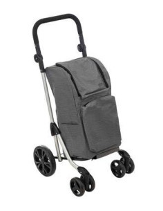 CARRELLO SPESTA 202450 46LT GRIGIO 4 RUOTE
