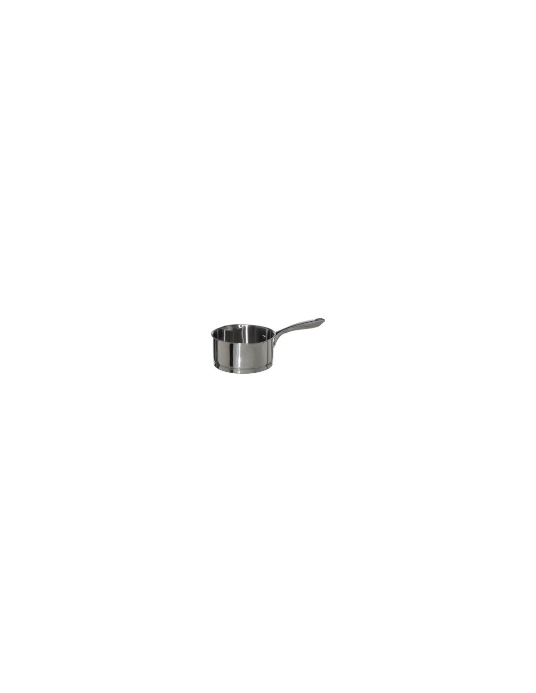5five, Casseruola in Acciaio Inox 18 cm, Capacità 2 Litri, Utensile da Cucina, Adatta a Induzione