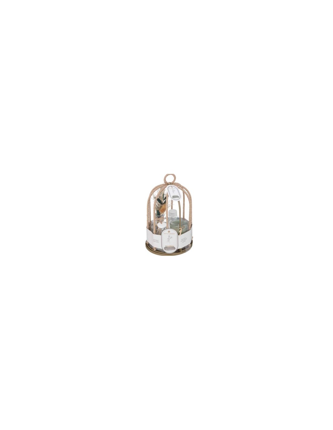 COFANETTO 187639B PROFUMATORE GELSOMINO CON CANDELA