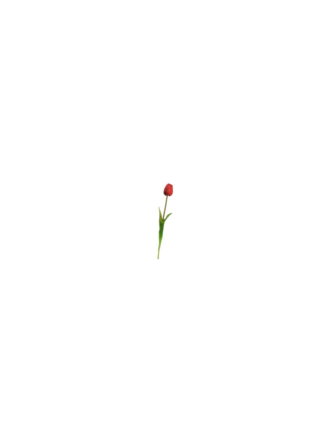 FIORE 18120005-03 TULIPANO ROSSO 45CM