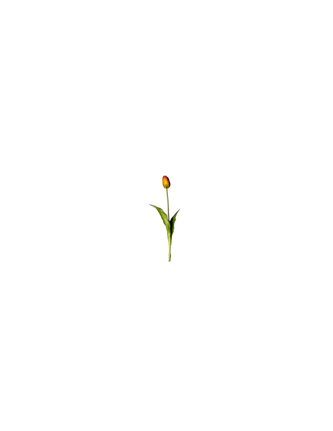 FIORE 18120007-14 TULIPANO ARANCIO 40CM