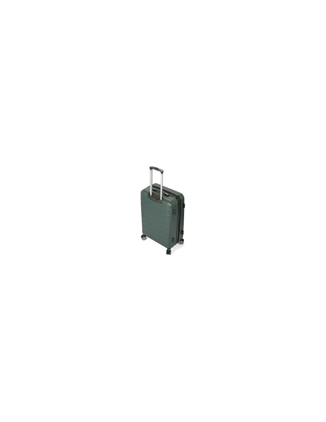 TROLLEY BZ.5493 3° MISURA VERDE FORESTA 70CM 4RUOTE