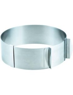 ANELLO TORTA ACCIAIO D16/30CM H8,5CM su TreG Ingrosso