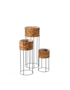 FIORIERA 107948 1 MIS GIACINTO/FERRO 21X38CM