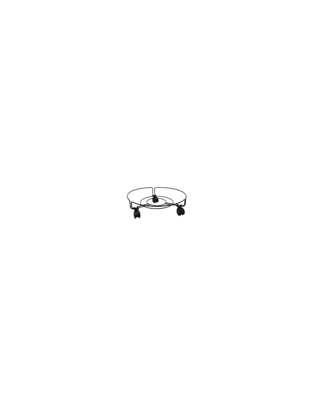SOTTOVASO ROTONDO D25CM CON RUOTE
