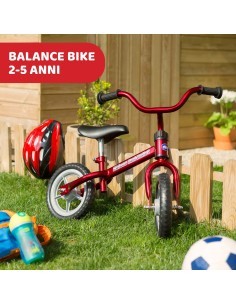 Chicco Balance Bike, Bicicletta Senza Pedali , Sella Manubrio Regolabili, Ultraleggero e Resistente, Pneumatici no Gonfiaggio