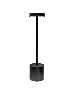 LAMPADA LED TOUCH NERA D8,5 H36 CM su TreG Ingrosso