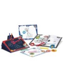 Paw Patrol Backpack , Super Kit Creativo per Disegnare, Stickers, Pennarelli e Gessetti Colorati - Lisciani