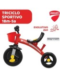 Chicco Triciclo U-GO Ducati - Triciclo Sportivo con Manico Telescopico e Sicurezza Avanzata